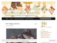 Tablet Screenshot of intornoallanascita.com